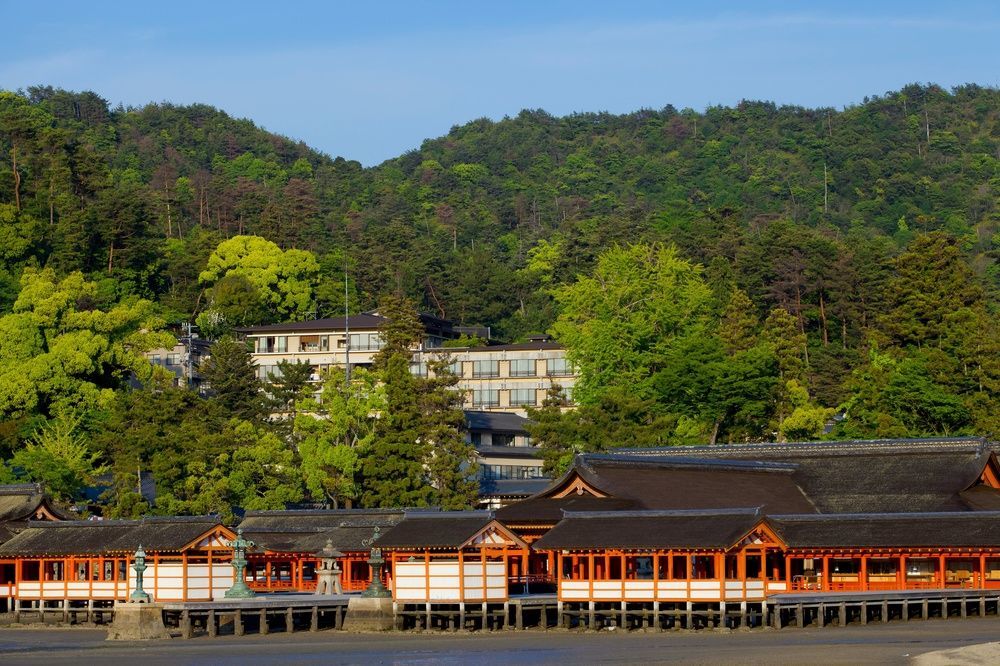 Miyajima Grand Hotel Arimoto Hatsukaichi Eksteriør billede